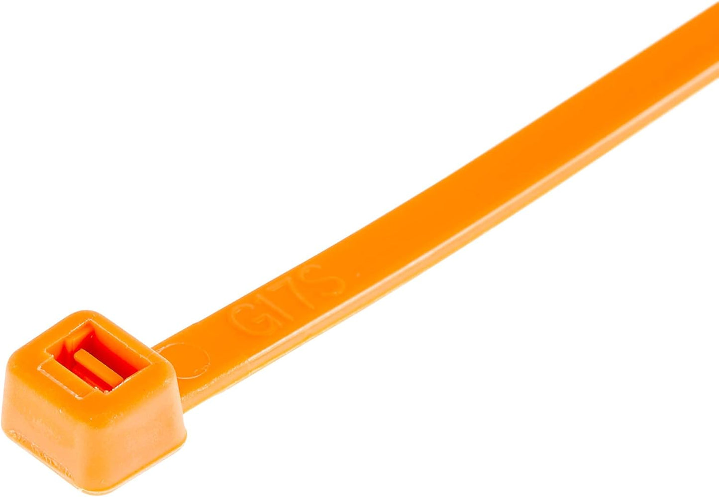 GTSE 8 Inch Orange Zip Ties, 100 Pack, 50lb Strength, UV Resistant Strong Nylon Cable Ties, Self-Locking 8" Tie Wraps-VerdiqueGarden