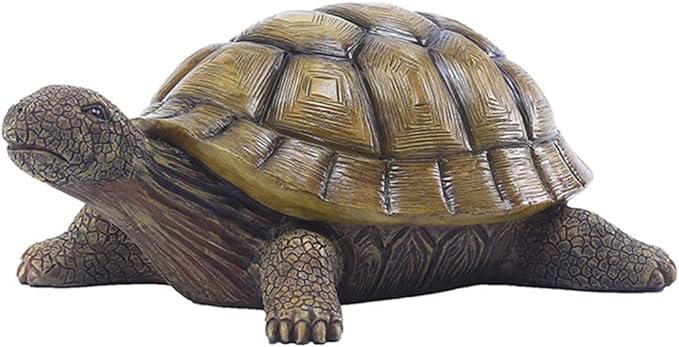 Turtle Garden Statue,Outdoor Decoration for Backyard/Patio/Pond/Lawn,Indoor Tortoise Figurine Sculpture Colloction for Floor or Tabletop-VerdiqueGarden