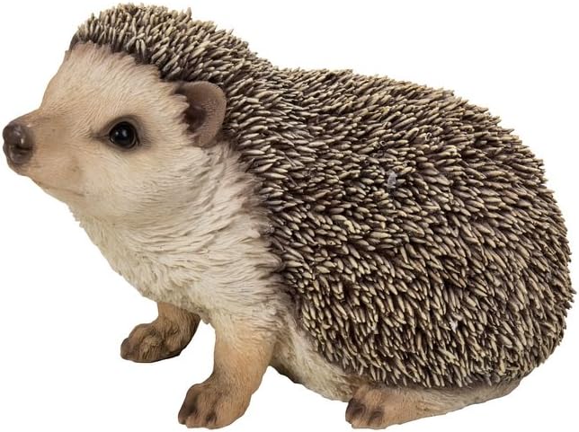 Hi-Line Gift Ltd Crawling Hedgehog Statue,Tan-VerdiqueGarden