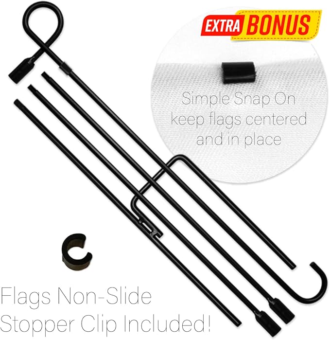 Home of Marine Corps Burlap Garden Flag - Set with Stand Armed Forces USMC Semper Fi United State American Military Veteran Retire Official House Banner Cemetery Yard Rememberance Veterans Day Gifts-VerdiqueGarden