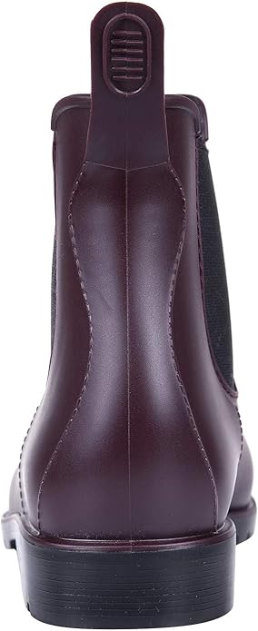 Asgard Women's Ankle Rain Boots Waterproof Chelsea Boots-VerdiqueGarden