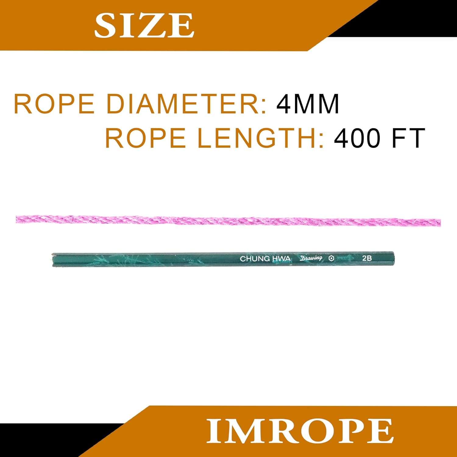 4mm x 400 Feet Pink Jute Rope, Twine for Gardening Tomato Climbing Plant Tie Floristry Crafts Gift Wrapping Packing Decor-VerdiqueGarden