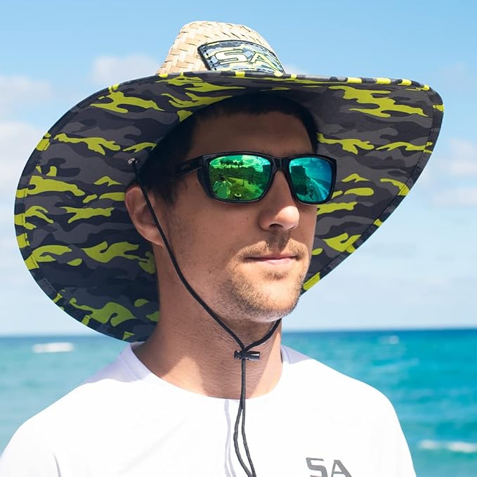S A Company Summer Straw Hats for UV Sun Protection | Unisex Adult-VerdiqueGarden