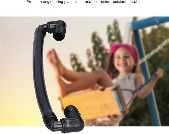 10PCS G 1/2 Male Thread Swing Joints, Plastic Rotatable Height Adjustable Support Arm Sprinkler Fittings Professional Lawn Irrigation Tool 13.4x2.0in-VerdiqueGarden