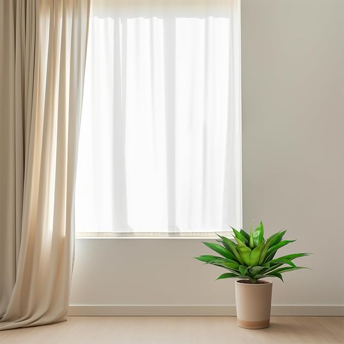 Artificial Agave Plants,Large UV Resistant Fake Agave Planters for Indoor and Outdoor Decorating Artificial Plants for Outdoors Fake Plants(1Pack, 28")-VerdiqueGarden