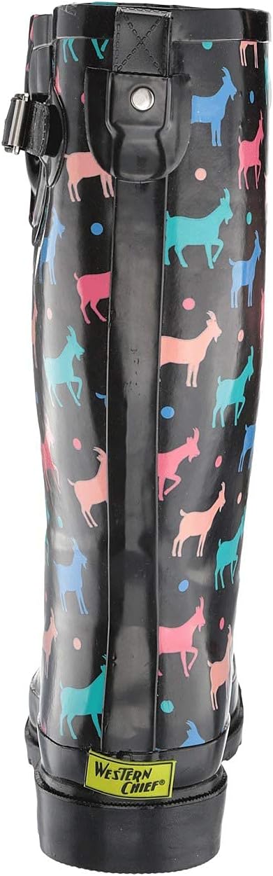 Western Chief Women's Tall Waterproof Rain Boot Outdoor Garden Shoes-VerdiqueGarden