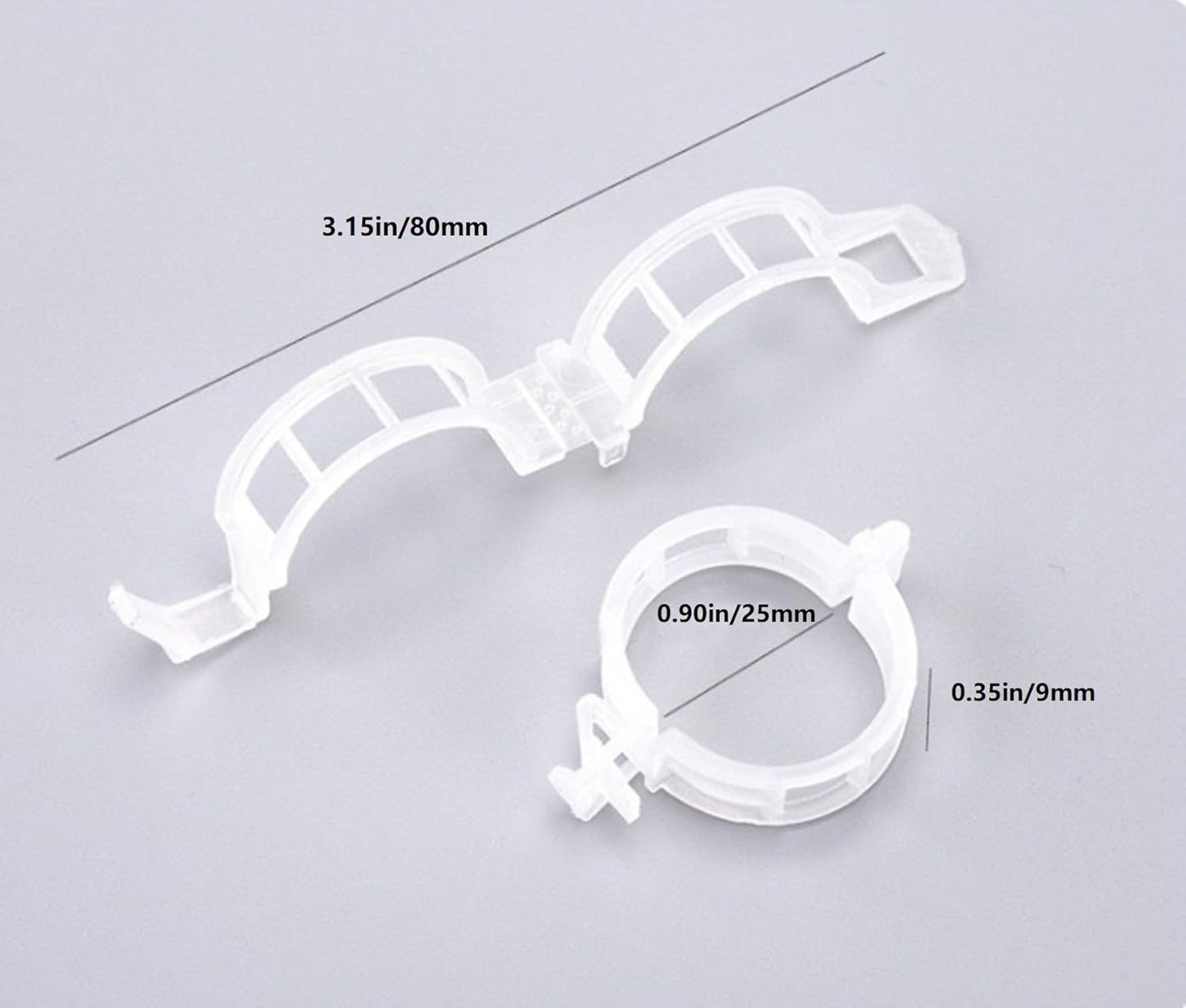 220Pcs Tomato Clips, Plant Support Garden clips, Trellis Clips Plant Support Clip, Vegetable Cages and Supports, Garden Trellis for Climbing Vine Plants, Supports Clip for Tomato Grape Melon-VerdiqueGarden