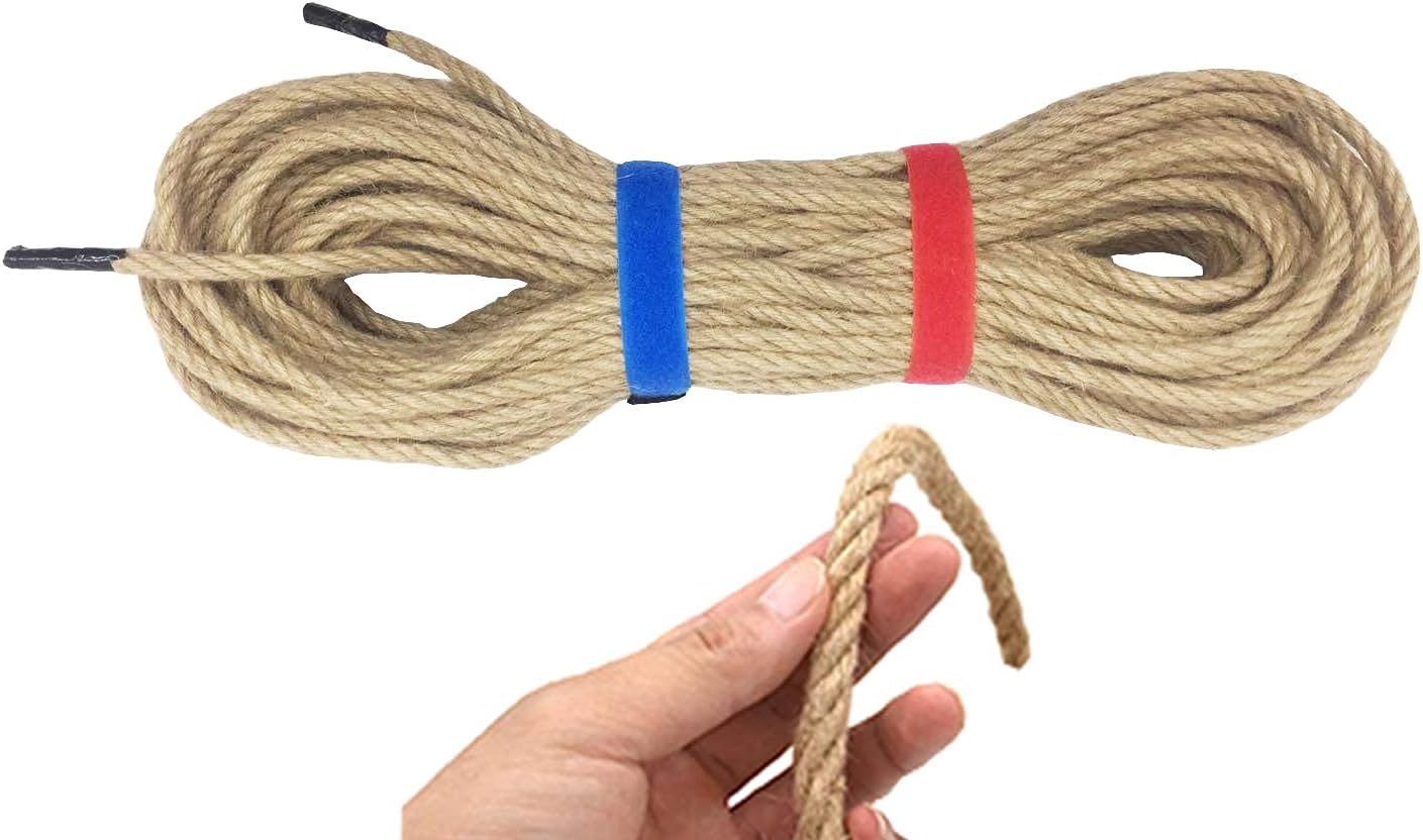 100 Feet 8mm Jute Twine, Heavy Duty Jute Rope, Natural Hemp Rope for DIY Arts Crafts, Gardening, Bundling，Home Decorating, Cat Scratching Post-VerdiqueGarden