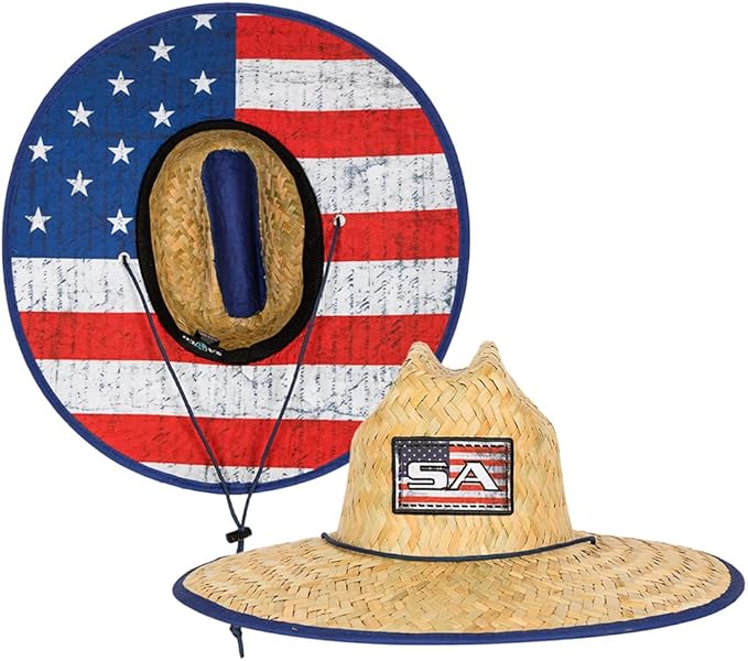S A Company Summer Straw Hats for UV Sun Protection | Unisex Adult-VerdiqueGarden