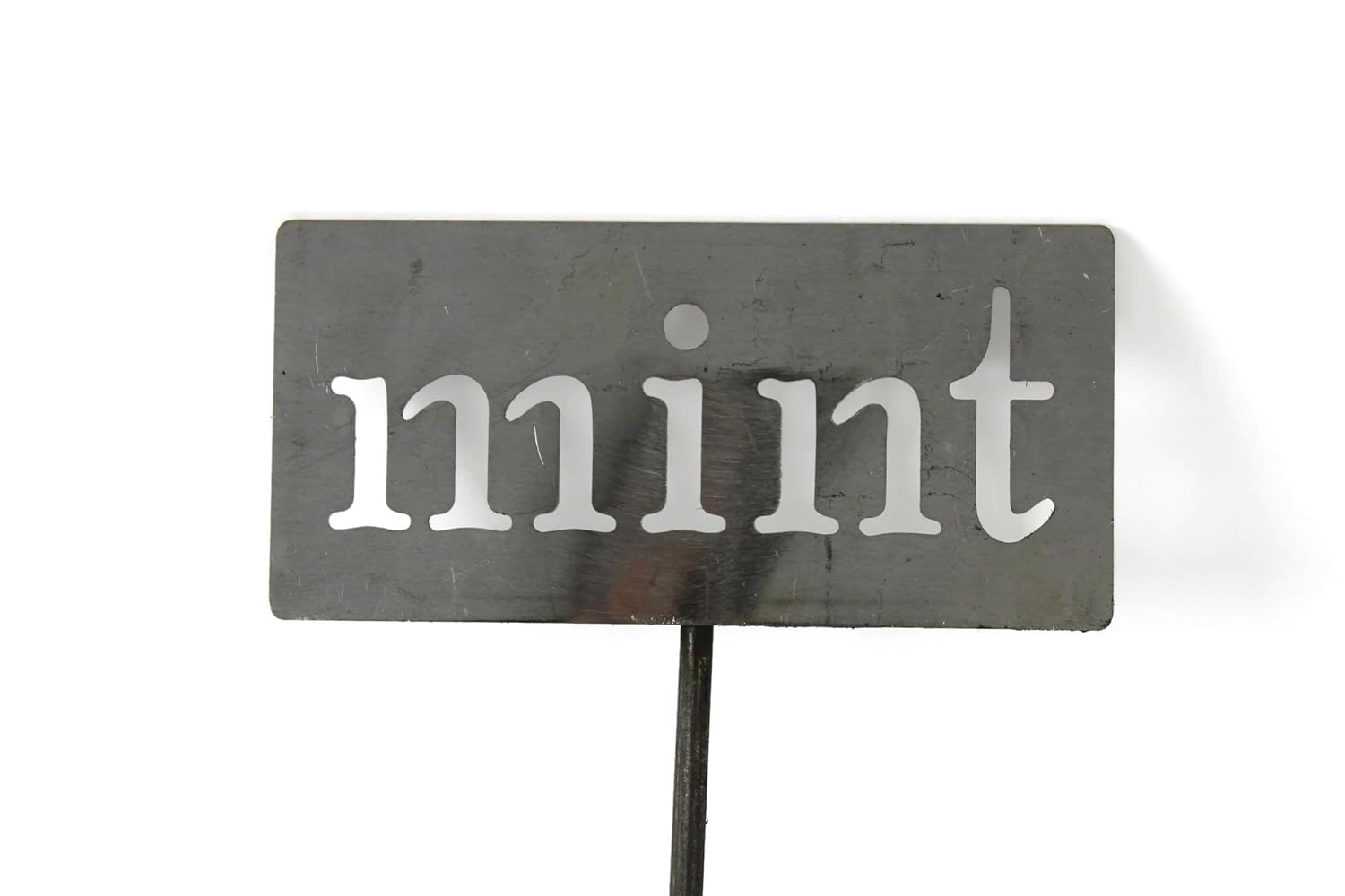 Classic Metal Garden Markers 19 Inches Tall (mint, Raw, Unfinished Steel (will rust with time))-VerdiqueGarden