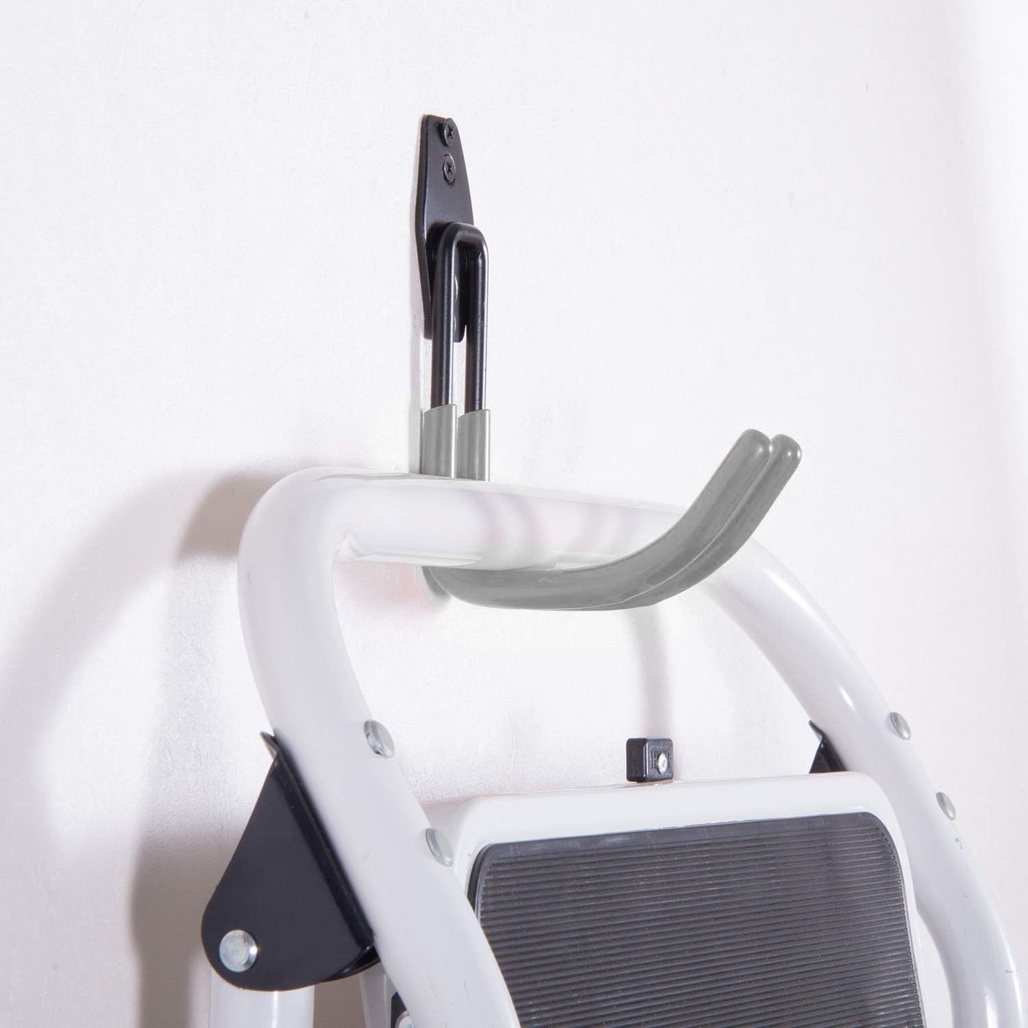 Garage Storage Utility Hooks，Garage Garden Tool Organizer，Steel Wall Mount Hooks, Large Garden U Hooks （2 Pack） (Type-2-Gray)-VerdiqueGarden