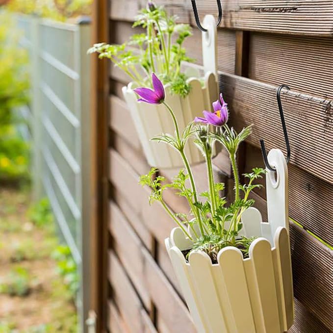 Vindar 3 Pack 6 Inches Bird Feeder Hook Heavy Duty Big S Hooks Hangers for Kitchen, Office, Wind Chimes, Lanterns, Gardening Tools, Hummingbirds Feeders, Bird House, Lanterns-VerdiqueGarden