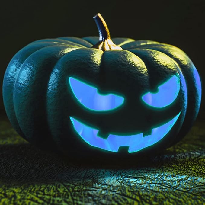 Led Flame Light,USB Rechargeable LED Fire Candles Outdoor Hanging Lamps with Remote for Home Party Halloween Christmas Decoration (Blue)-VerdiqueGarden