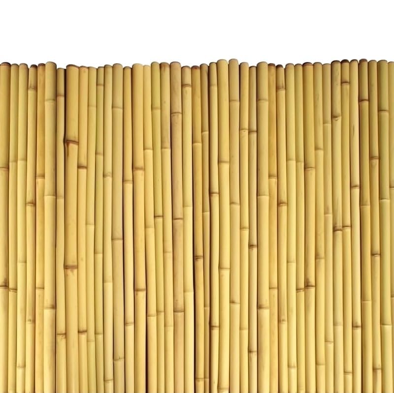 Bamboo Fence Rolls 6 Feet High, 6 ft High x 8 ft Long x 0.75 in D-VerdiqueGarden