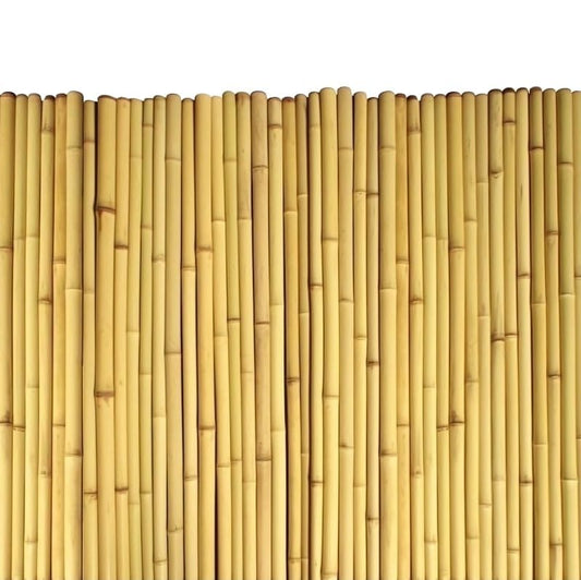 Bamboo Fence Rolls 6 Feet High, 6 ft High x 8 ft Long x 0.75 in D-VerdiqueGarden