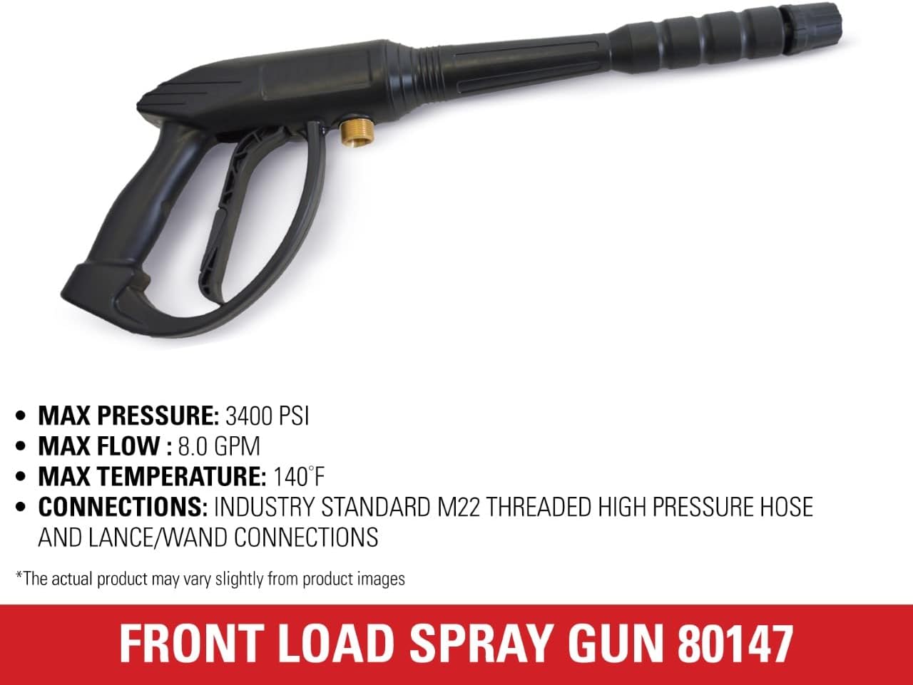 Simpson Cleaning 80147 Universal Pressure Washer Gun for Cold Water Use up to 3400 PSI-VerdiqueGarden