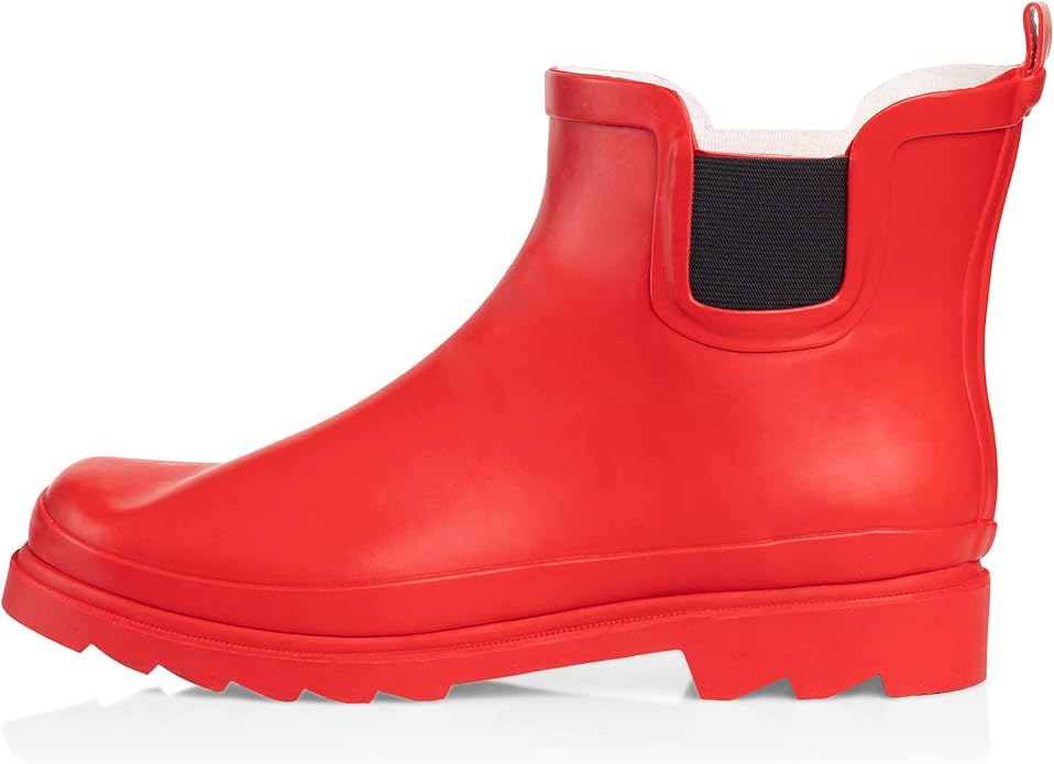 NORTY - Womens Ankle Rain Boots - Ladies Waterproof Winter Spring Garden Boot runs ½ size large-VerdiqueGarden