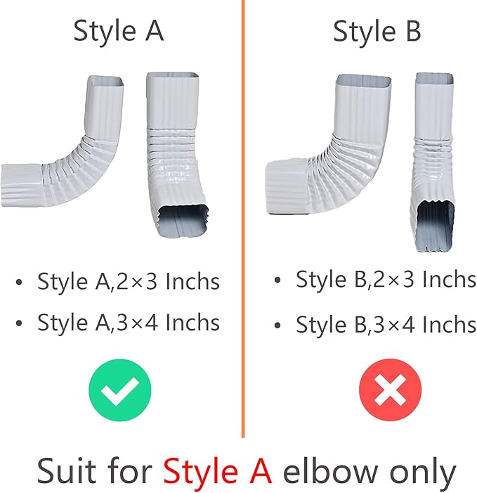 Decorative Gutter Downspout Extensions Statue, 3" x 4" Downspout Extender Outdoor Gutter Splash Block, Rabbit Decor Garden Gutter Guardian Sculpture, Garden Rain Downspout Diverter-VerdiqueGarden