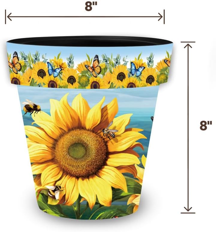 Briarwood Lane Sunflower Dance Small Planter-VerdiqueGarden
