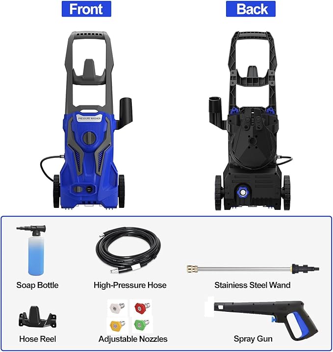 Pressure Washer-VerdiqueGarden