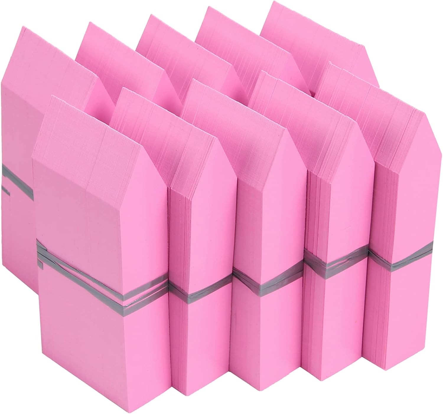 1000 Pcs Plant Tags, 4 Inch Plastic Garden Plant Pot Markers Waterproof Plant Labels, Pink-VerdiqueGarden