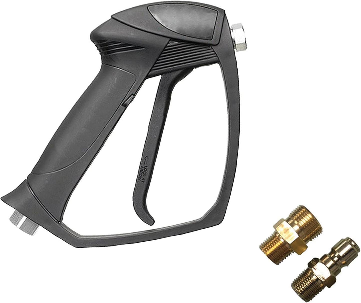 Simpson Cleaning 80178 Universal Hot Water Gun with M22 and QC Adaptors, Rated Up to 5075 PSI, Plain-VerdiqueGarden