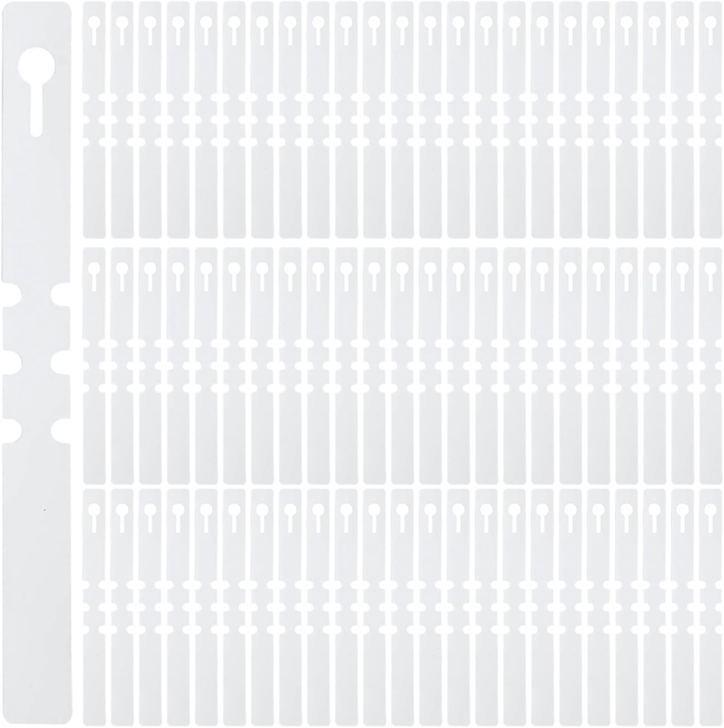 Plant Markers for Outdoor Plants Waterproof, 1500 PVC Plastic Garden Labels, Long-Lasting Flexible Plant Tags, Ideal for Outdoor Garden, Easy Organization-VerdiqueGarden