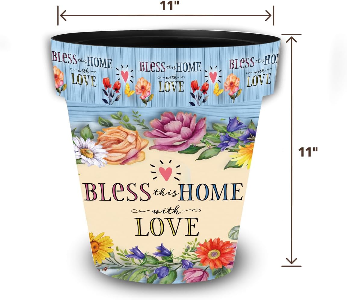 Briarwood Lane Bless This Home with Medium Love Planter-VerdiqueGarden