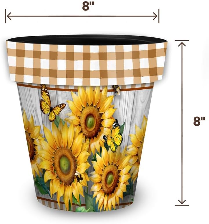 Briarwood Lane Sunflower Duo Small Planter-VerdiqueGarden