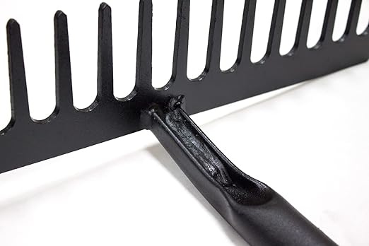 Bully Tools 92369 66-Inch 4-Tine Mulch Fork with Fiberglass Long Handle-VerdiqueGarden