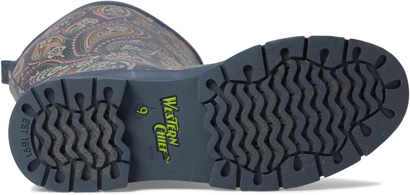 Western Chief Women's Tall Waterproof Rain Boot Outdoor Garden Shoes-VerdiqueGarden