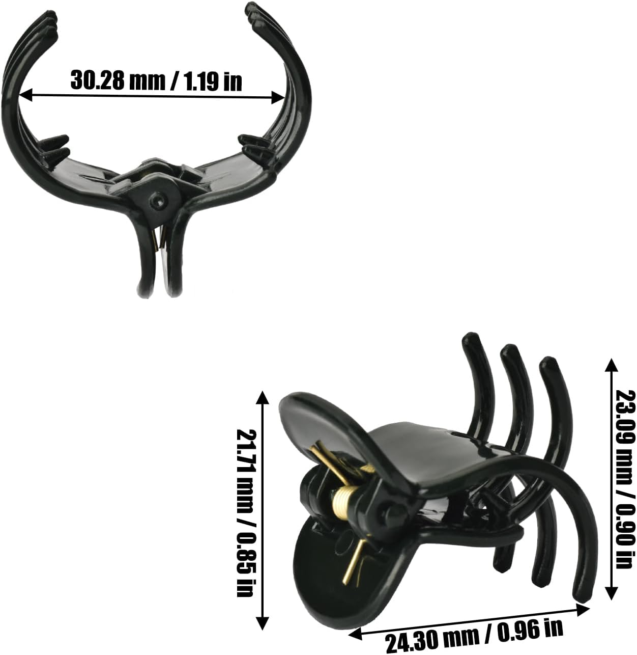 AccEncyc 50 Pcs Large Plant Clips Orchid Clips Plant Orchid Support Clips Flower Vine Clips for Supporting Stems Vines Stalks Climbing Plants Grow Upright-VerdiqueGarden