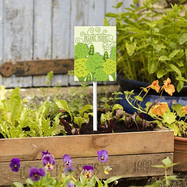 Eveokoki Aluminum Seed & Plant Labels - Plant Markes for Seedlings-Plant Tags for Pots - Garden Signs for Vegetable - Durable Markers for Plants Outdoor Waterproof - Garden Decor for Farmhouse-VerdiqueGarden