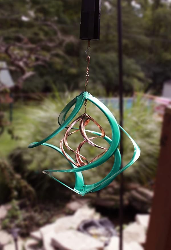 Red Carpet Studios Cosmix Copper and Green Spinner, Medium (31094)-VerdiqueGarden