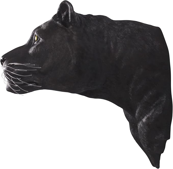Design Toscano Shadow Predator Black Panther Wall Sculpture-VerdiqueGarden