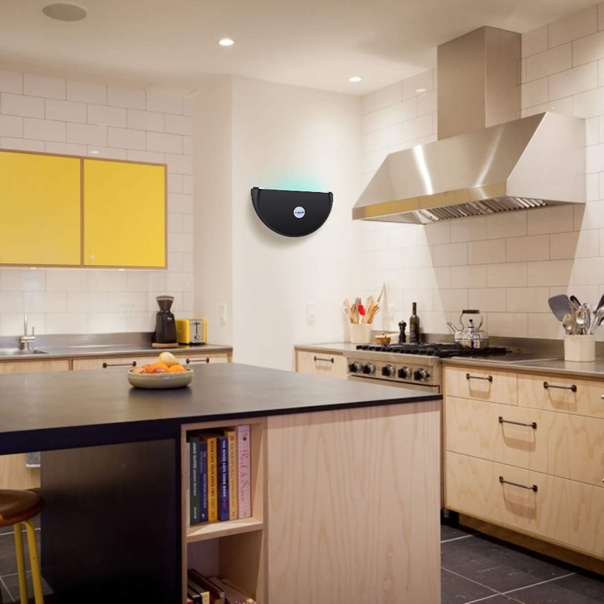 Faicuk WS108 Wall Sconce Fly Light Trap for Capturing Flies, Moths, Gnats, Mosquitos and Other Flying Insects - 13"x7.5"x5.5" (Black)-VerdiqueGarden