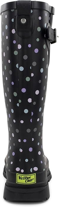 Western Chief Women's Tall Waterproof Rain Boot Outdoor Garden Shoes-VerdiqueGarden