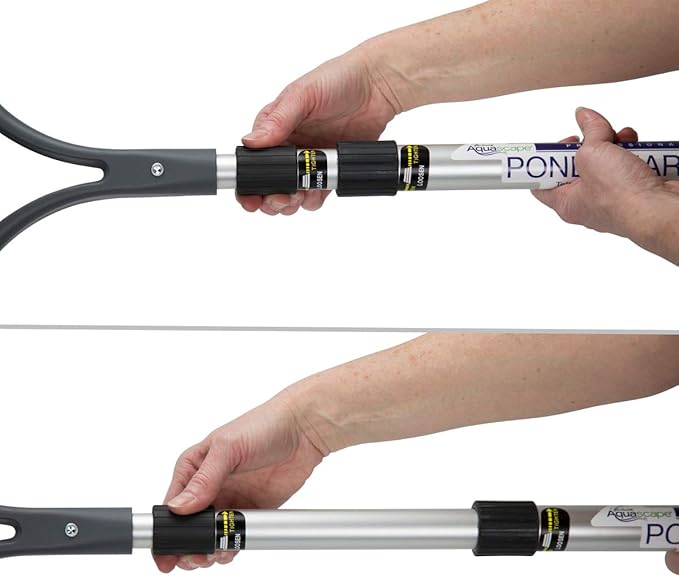 Aquascape Pond Shark Net, Skimming, Maintenance & Water Garden Tool, Extends 96" | 74005-VerdiqueGarden