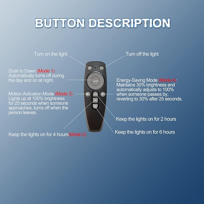 Solar Lights Outdoor,IP66 Waterproof Solar Street Lights with Motion Sensor & Remote,6500K Dusk to Dawn Street Lamps for Parking Lot/Yard/Garden(2 Pack)-VerdiqueGarden