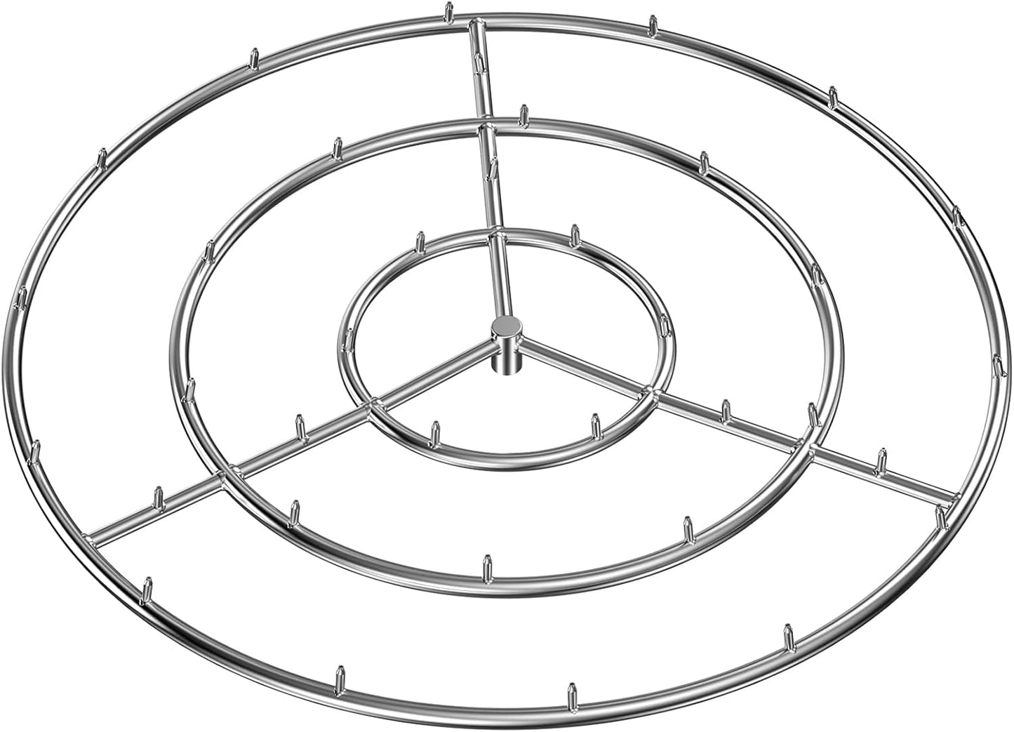 Skyflame 36-Inch Round Stainless Steel Fire Pit Jet Burner Ring - High Flame…-VerdiqueGarden