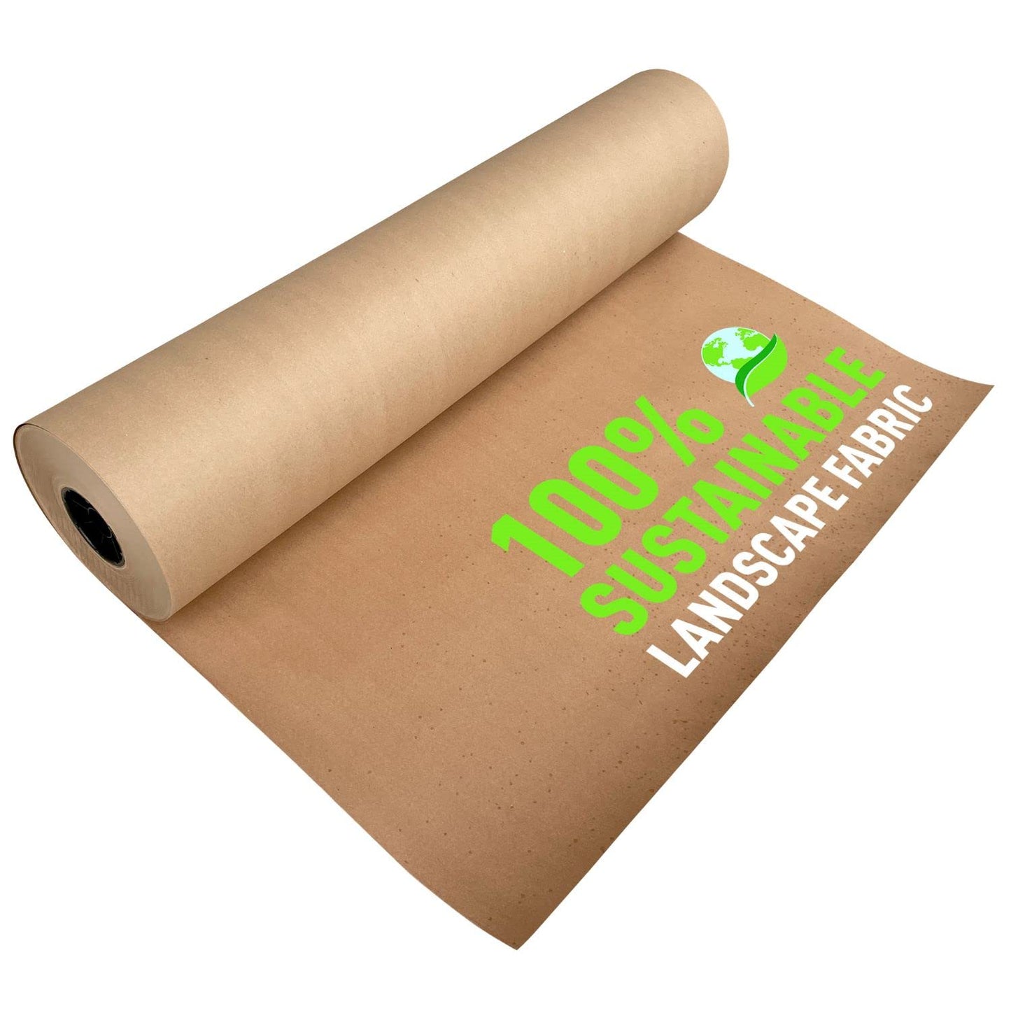 Sandbaggy Biodegradable Landscape Fabric - Garden Paper for Weeds - Paper Mulch Rolls - Made in America (3 ft x 50 ft, 1)-VerdiqueGarden