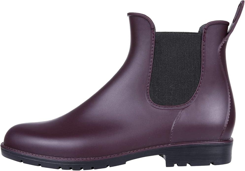 Asgard Women's Ankle Rain Boots Waterproof Chelsea Boots-VerdiqueGarden