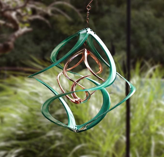 Red Carpet Studios Cosmix Copper and Green Spinner, Medium (31094)-VerdiqueGarden