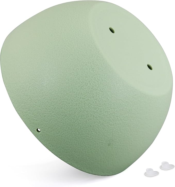 10 inch Hanging Planters Plant Pots for Indoor Outdoor Plants, 2 Pack Hanging Flower Pots with Drainage Holes and Chain for Garden Porch, Plastic Hanging Baskets for House Plants, Green-VerdiqueGarden