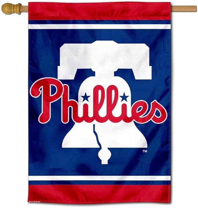 WinCraft Philadelphia New Bell Double Sided House Flag-VerdiqueGarden