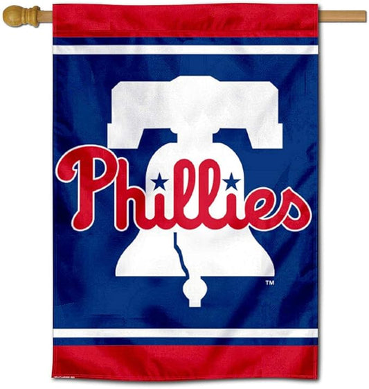 WinCraft Philadelphia New Bell Double Sided House Flag-VerdiqueGarden