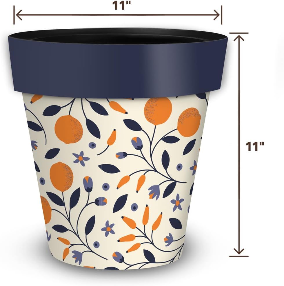 Briarwood Lane Citrus and Vines Medium Planter-VerdiqueGarden