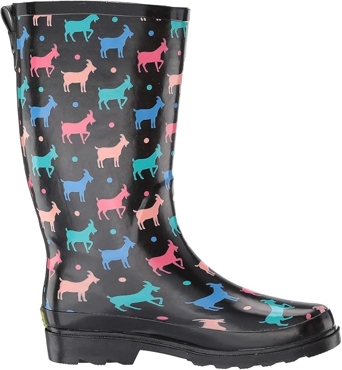 Western Chief Women's Tall Waterproof Rain Boot Outdoor Garden Shoes-VerdiqueGarden