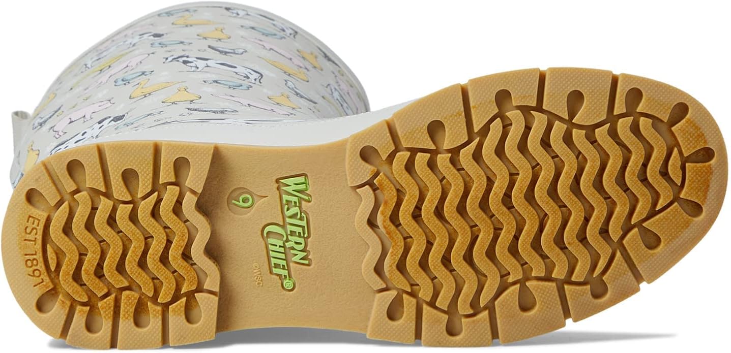 Western Chief Women's Tall Waterproof Rain Boot Outdoor Garden Shoes-VerdiqueGarden