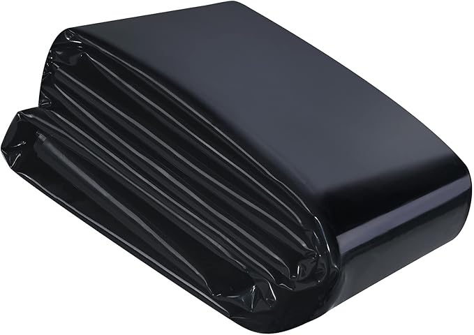 10 x 13 Feet Pond Liner, 20 Mil Pond Liners for Outdoor Ponds, Black LDPE Pond Liner for Waterfall, Fish Koi Ponds, Garden Fountain-VerdiqueGarden